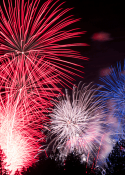 NJ Shore Fourth of July Fireworks Schedule